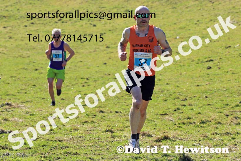 Senior and Masters Mens 2022 North Eastern Cross Country Relays, Farnley Farm, Peterlee.  Photo: David T. Hewitson/Sports for All Pics
